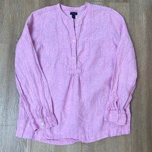 Gorgeous Baird McNutt Linen Tunic - color is lilac lighter pink